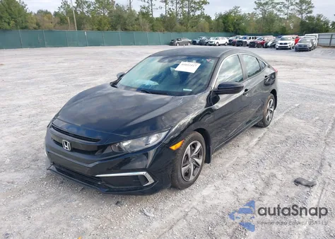 2020 Honda Civic Lx from USA, damaged, VIN 19XFC2F6XLE025590